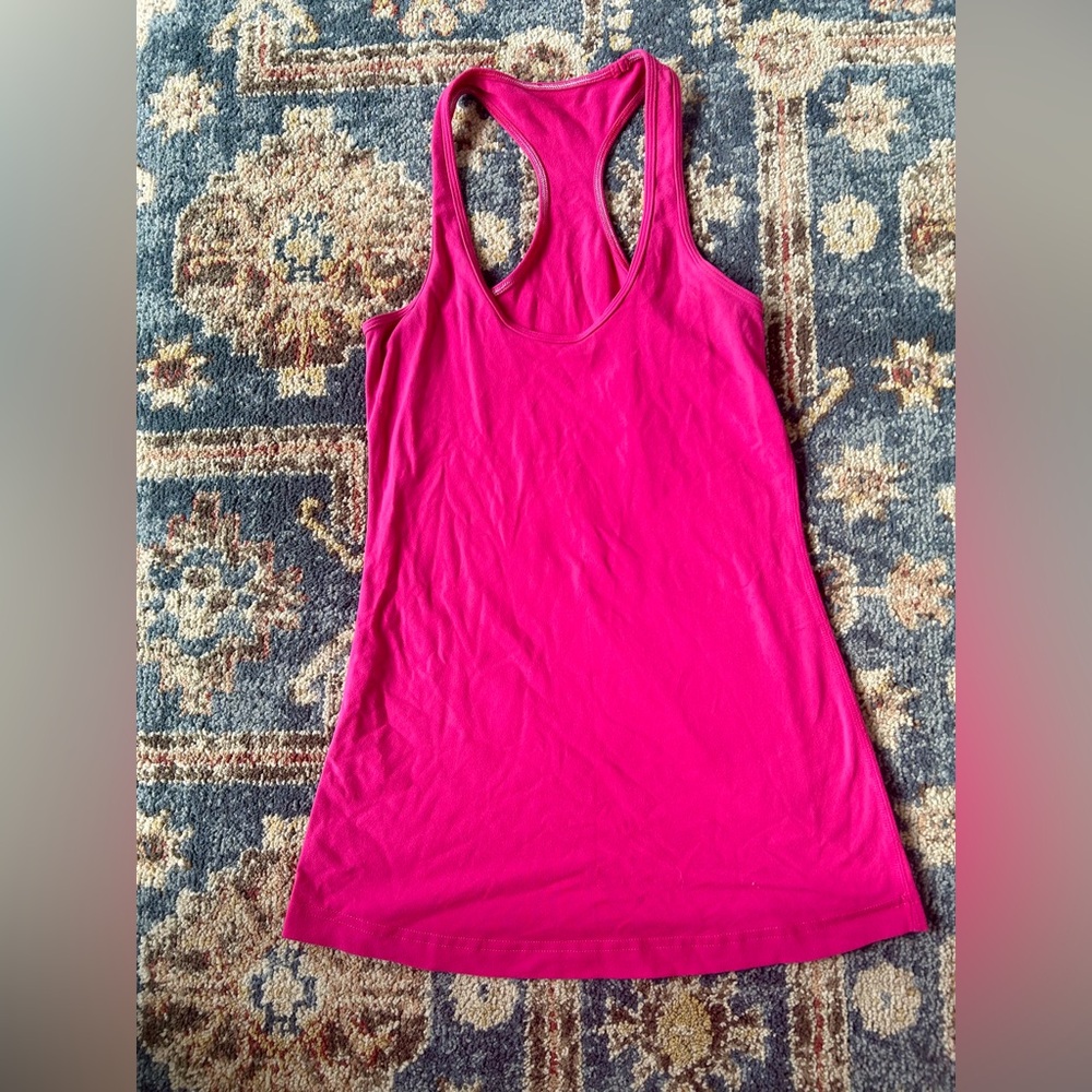 Lululemon Women's Fuchsia Racerback Tank Top